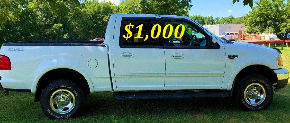 URGENT $1,000 I'm the first owner and i want to sell my 2002 Ford F-150 XLT