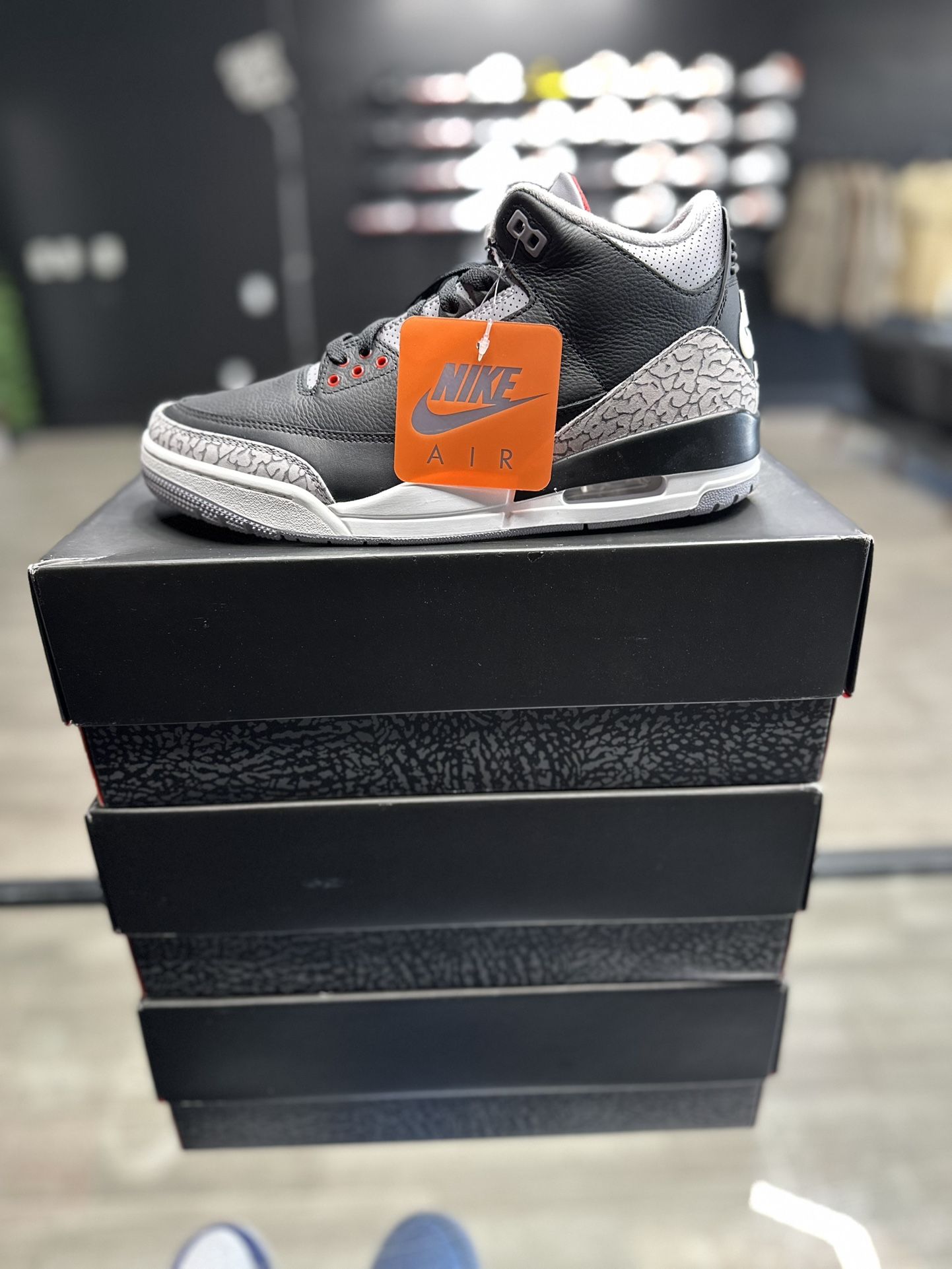 Jordan 3 Black Cement