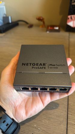 NETGEAR ProSafe Plus GS105Ev2 5-Port Gigabit Ethernet Switch