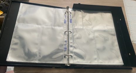Negative & Photo 3 ring Storage Box, 36 Photo Sheets.