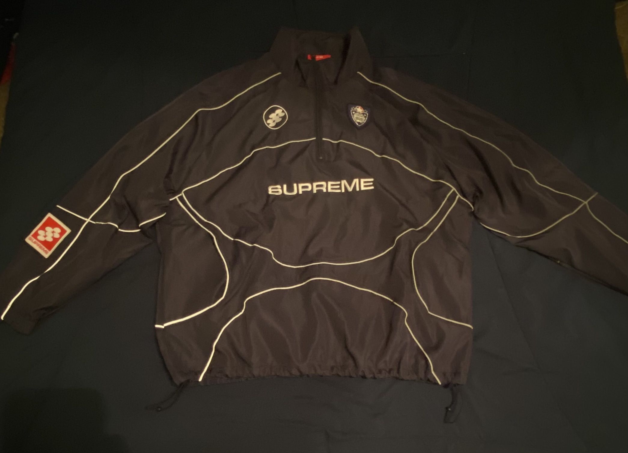 Supreme Reflective Piping Pullover