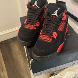 Jordan 4s Retro 4 Red Thunder
