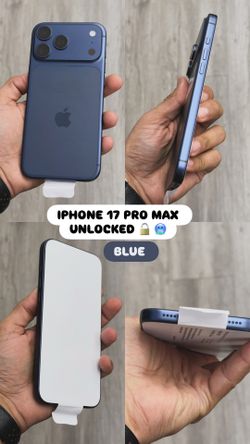 iPhone 17 Pro Max 256GB unlocked - Blue