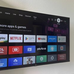 TCL 55" Class 4-Series 4K UHD HDR Smart Roku TV – 55S43