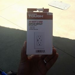 Electric Outlet 30 Watt 2 Usp Duplex Outlet 