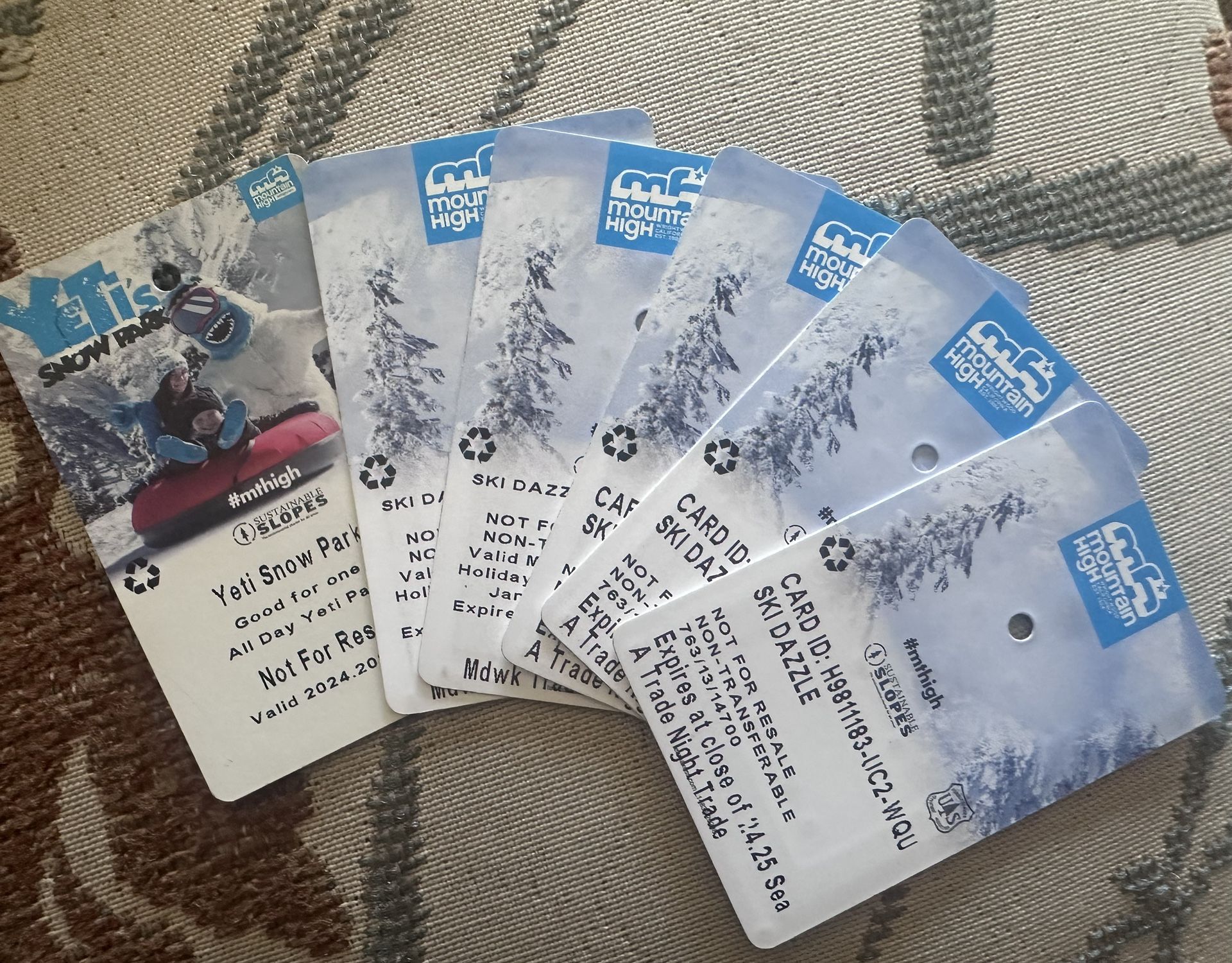 Tickets For Mountain High Snowboarding