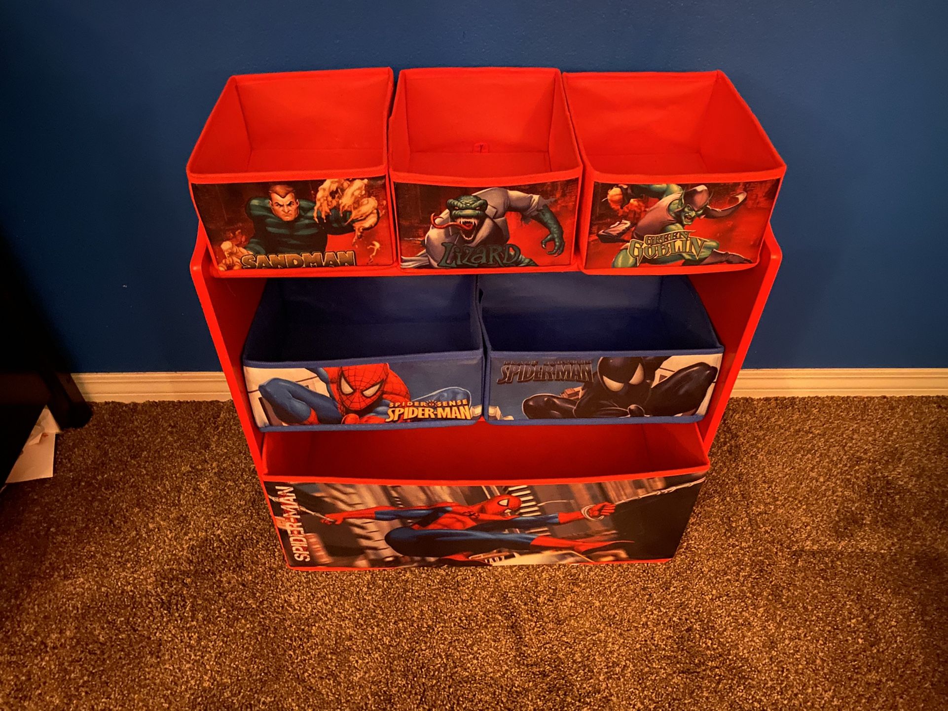 Super Hero’s Toys Storage Bins