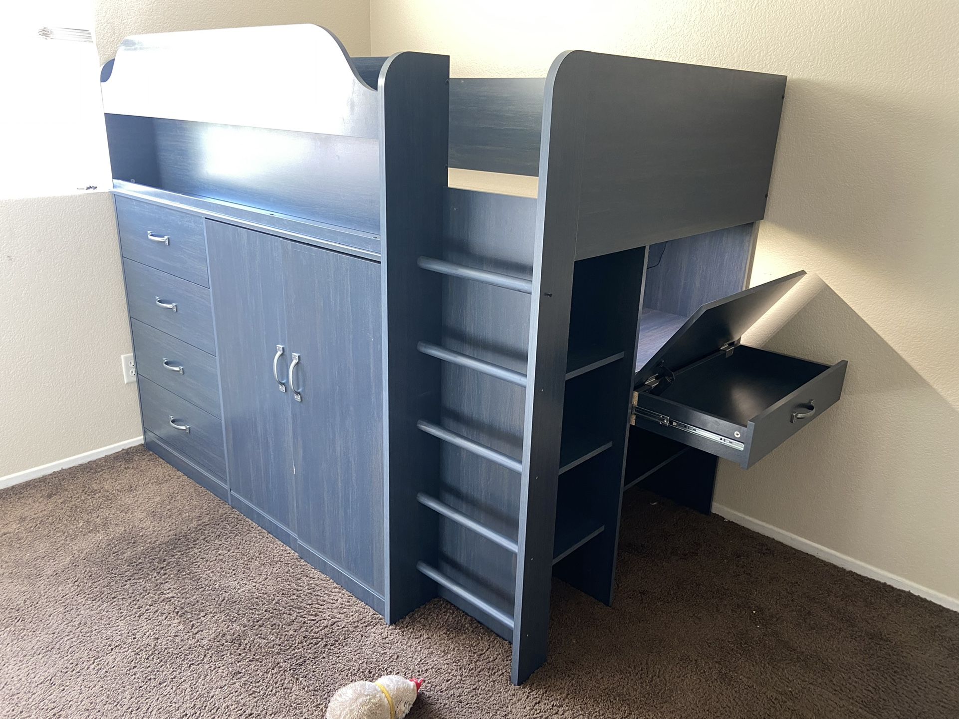Multi-use Bunk Bed - Dresser - Loft Combo