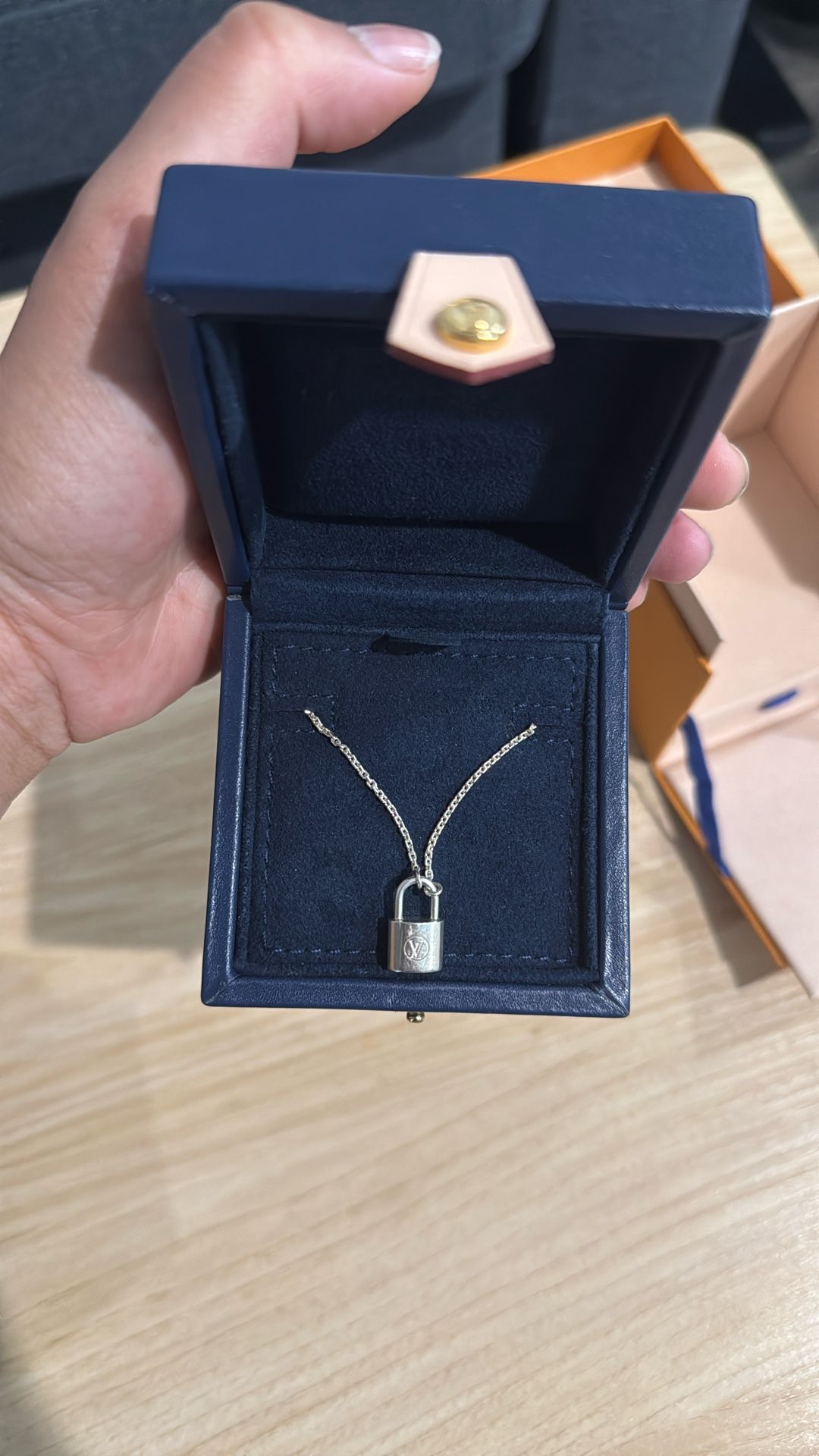 Louis Vuitton Locket Necklace