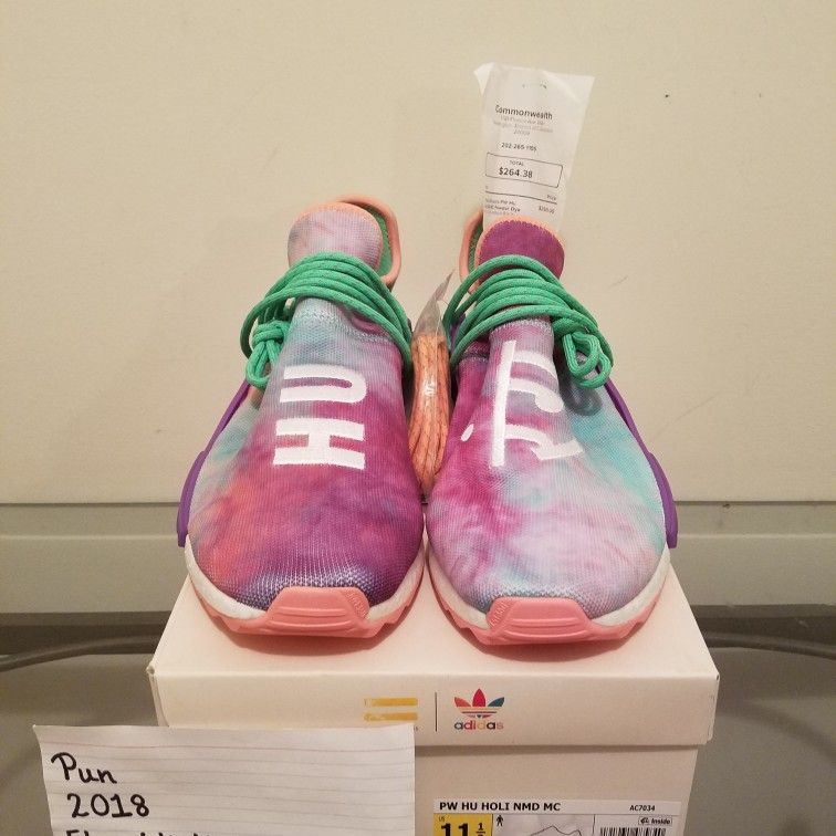 Size 11.5 Human Race Holi Festival "Chalk Coral"!!!!