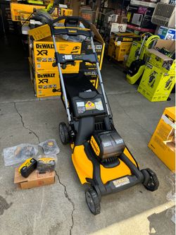 2x20V MAX 21 in. Cordless Battery Powered Push Law Mower Kit with (2) Ah Batteries and Chargers