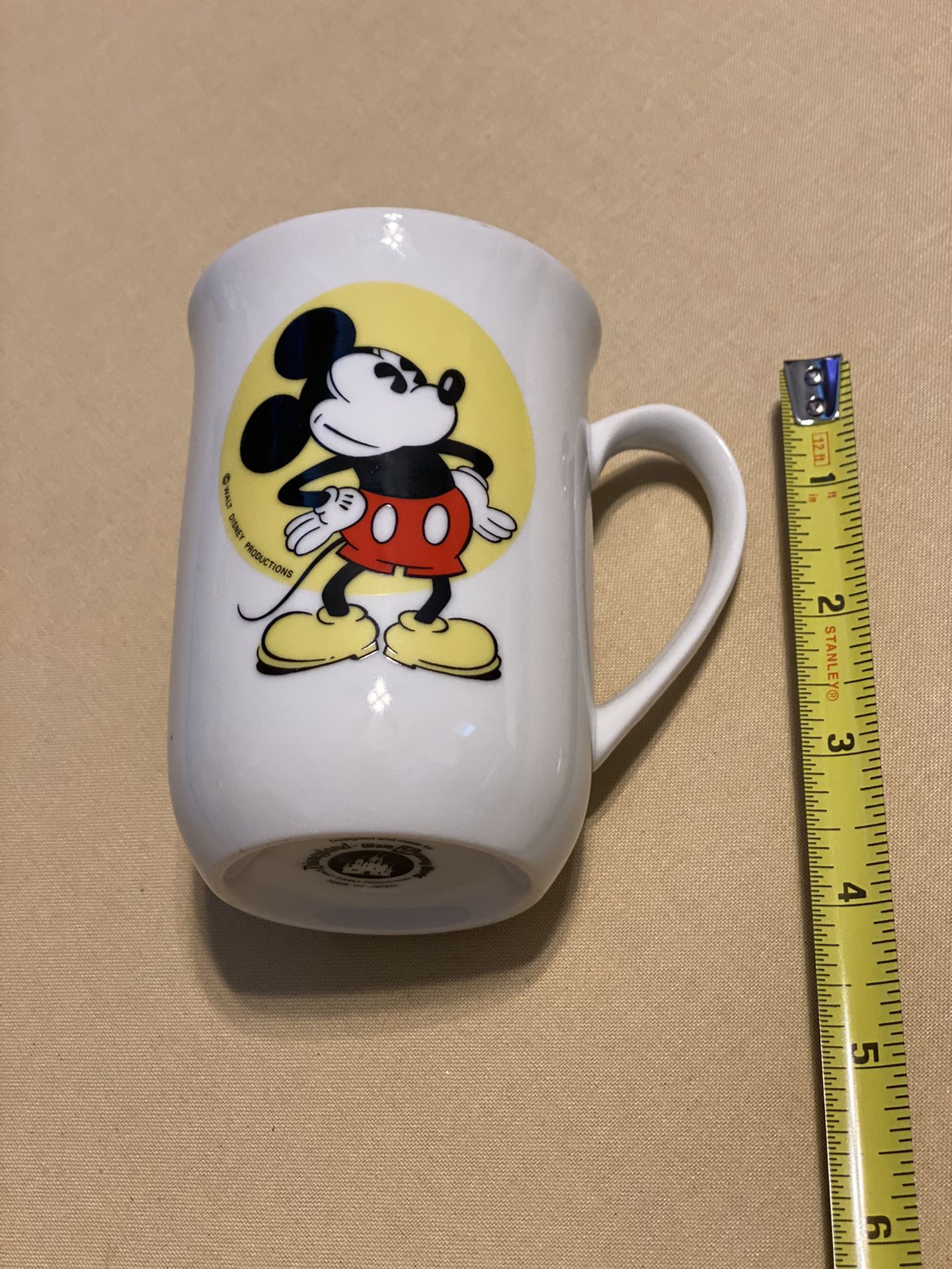 Mickey Mouse, vintage, Disneyland, Walt Disney World mug, $30