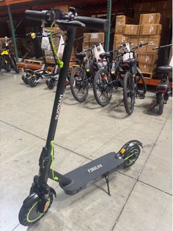 Large battery electric scooter