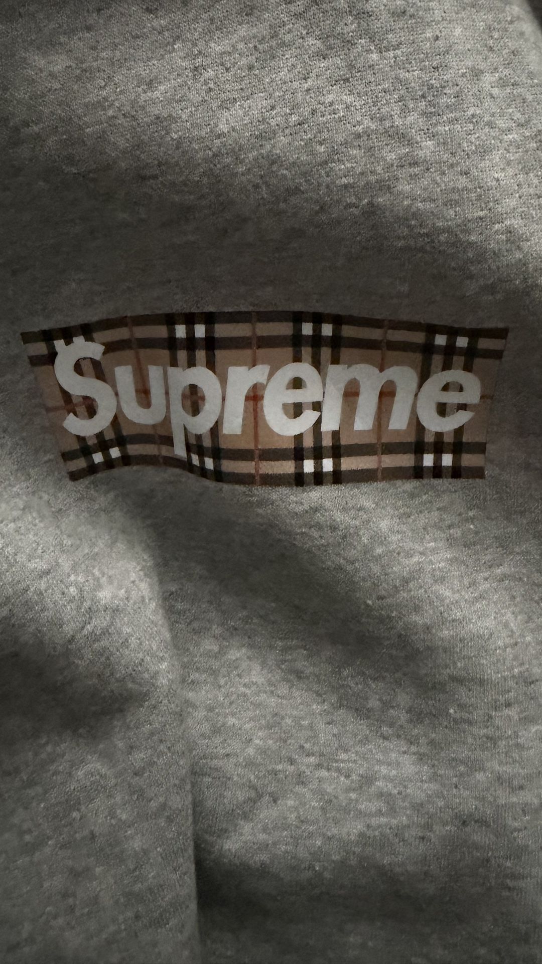 Supreme Burberry Box Logo M