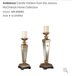 Minka candle holders BRAND NEW