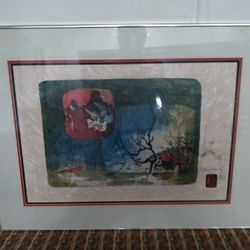 La Columbe By Hoi Le Ba Dang Sign Lithograph