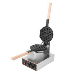 110v Electric Egg Waffle Maker Professional Qq Cake Grill / Oven For Qq Waffles