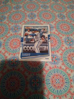 Vladimir Guerrero Jr Baseball Card