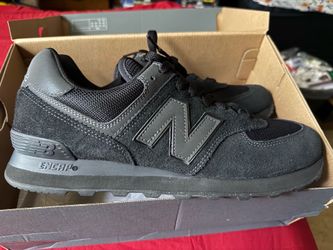 New Balance 574 Men Size 10.5 Black