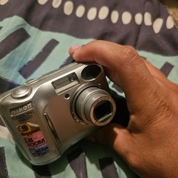 Polaroid one step and Nixon camera