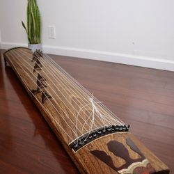 Authentic Japanese 13-String Koto - Mid-Century