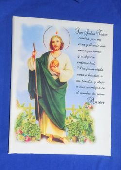 San Judas/saint Jude Canvas