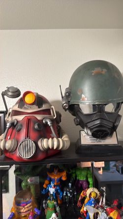 Fallout New Vegas NCR and T60 helmets