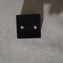 Moissanite Stud Earrings – Diamond Look, Super Sparkly