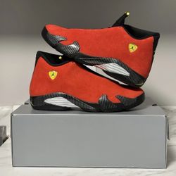 Jordan 14 Ferrari Sizes 7.5, 9, 10, 11, 11.5, 12