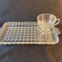 8 Pc Anchor Hocking Serva Snack Set