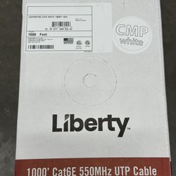 Brand New Sealed CAT6 Plenum Cable 1000ft Boxes