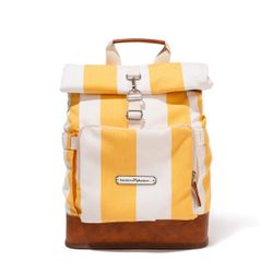 Business & Pleasure Co. Striped Roll-Top Backpack