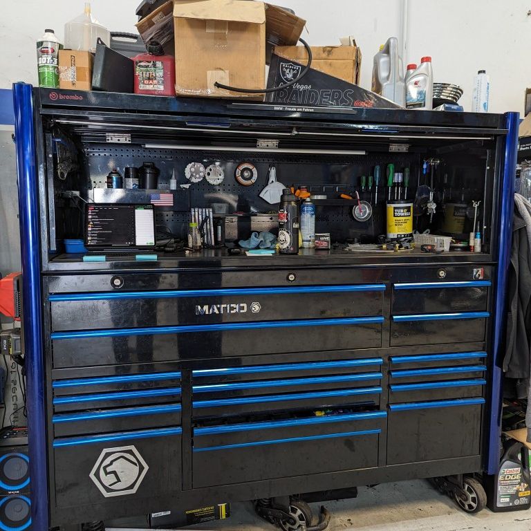 Matco 6S Toolbox With Hutch