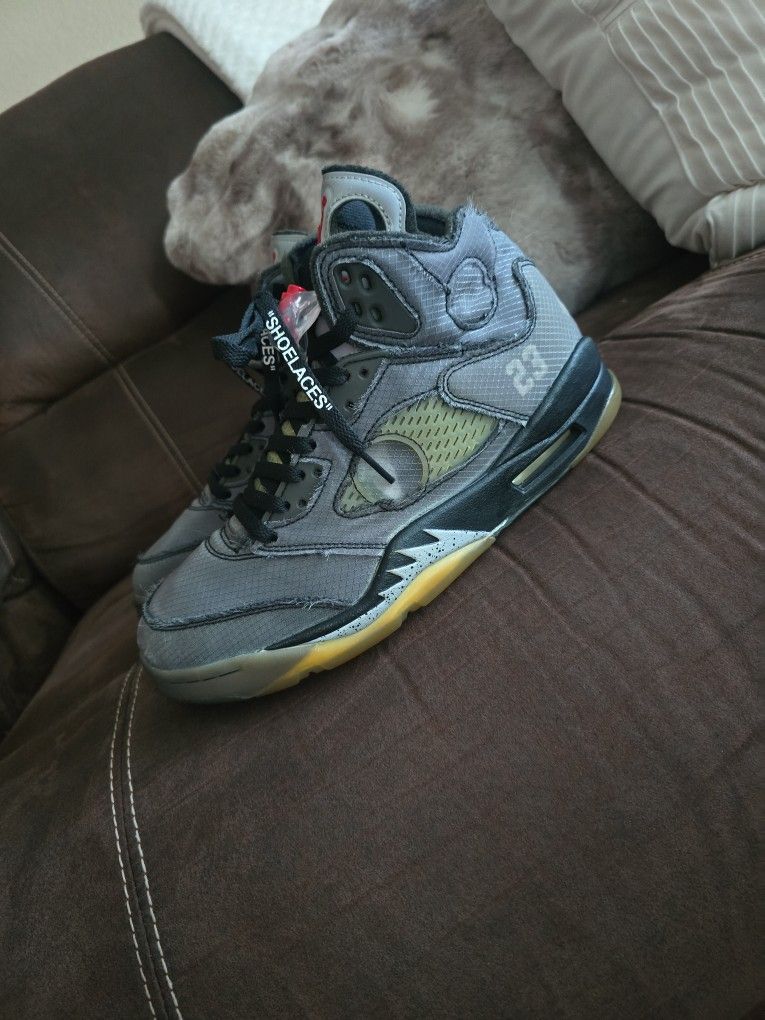 Jordan 5s Off White 