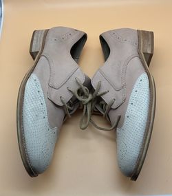 CAT (Caterpillar) oxford-style shoes, leather, size 9.5