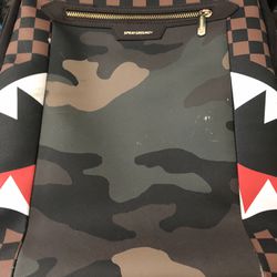 Spray ground Kid Checkered Backpack