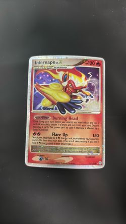 Infernape LV.X Pokémon Card 121/130 Holo