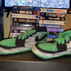 Custom Nike Dunks Crocheted