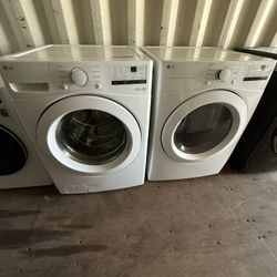 Lg washer and dryer 