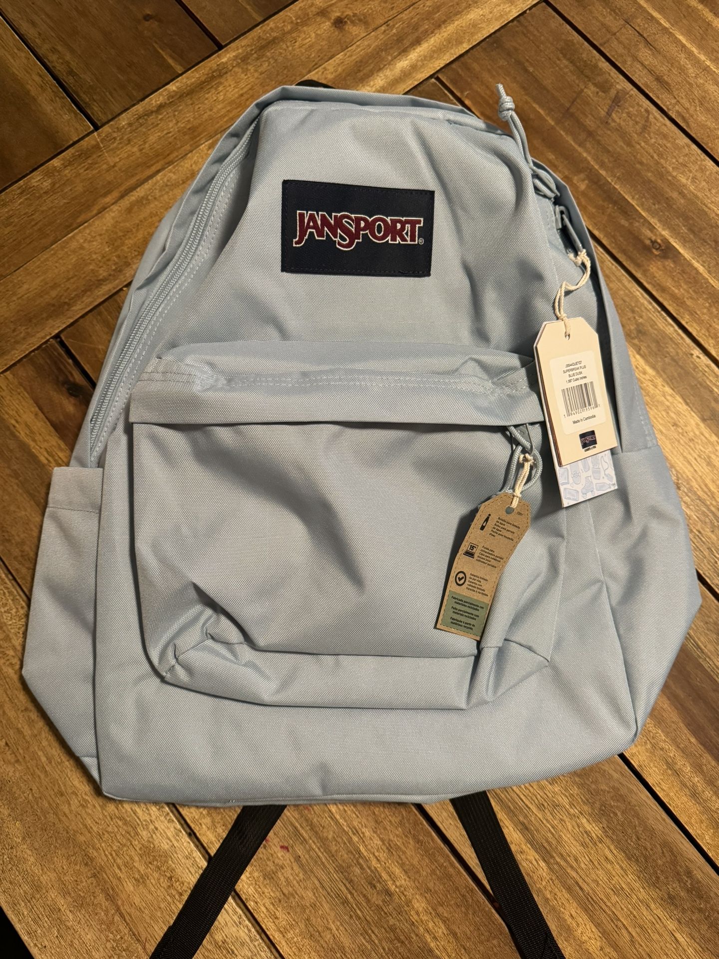 New. Dusk Blue Jansport Backpack