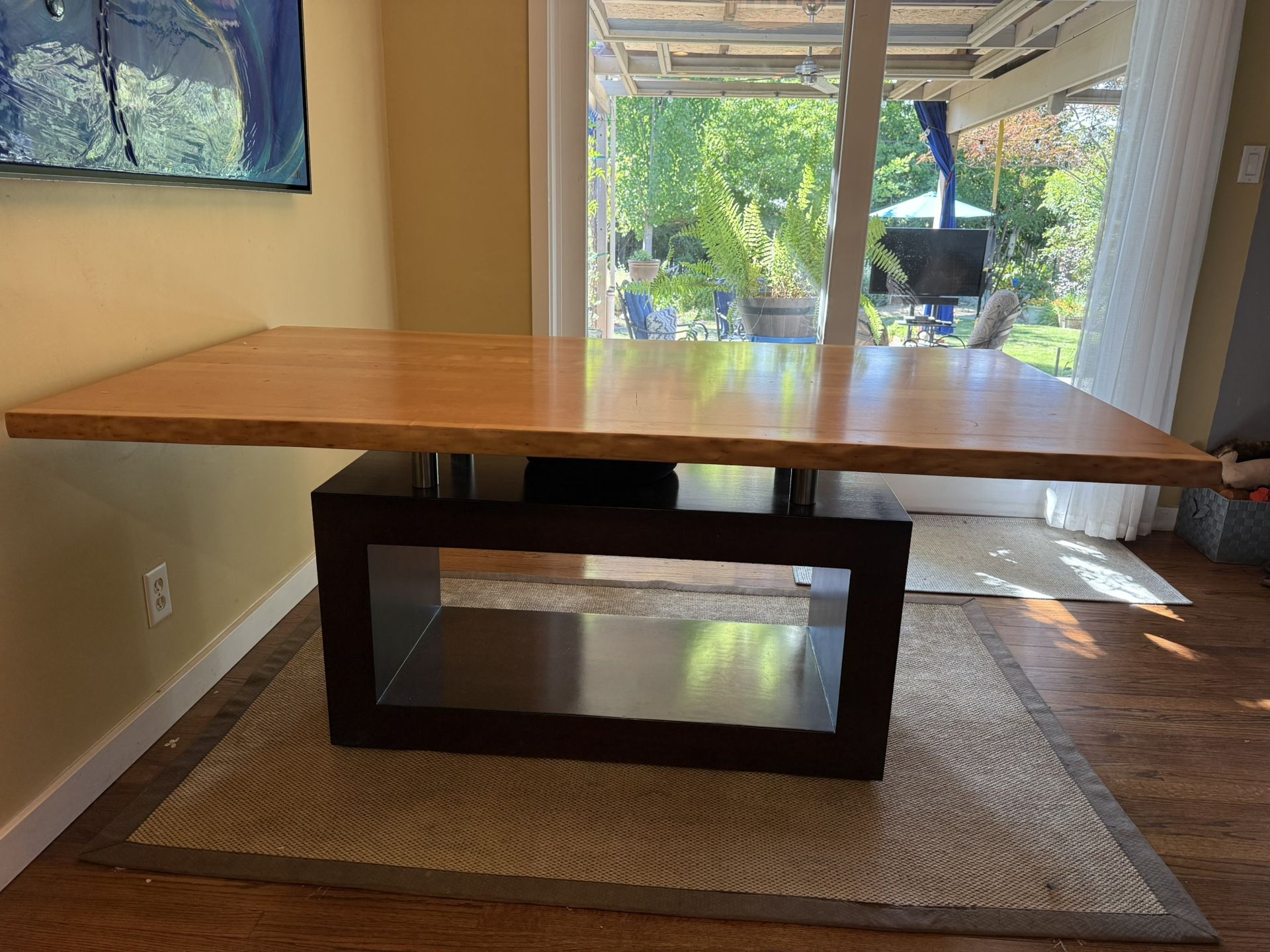 Modern Solid Hardwood Table