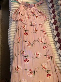 Olivia Pratt Pink floral dress