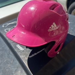 Pink Adidas Softball Helmet (size  6 To 6 1/2)