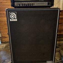 Ampeg SVT-3PRO 450-watt Tube Preamp Bass Head And Ampeg SVT-410HLF 4x10-inch 500-watt Bass Cabinet with Horn