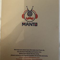 Manto Tempered Glass Screen Protector For iPhone 12/12 Pro- 2 Pack