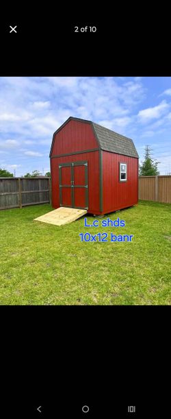 L.C. Sheds Construction 🚧⚒️🏘️ 10×12 BARN 