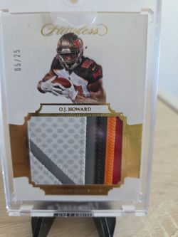 Buccaneers OJ Howard Patch Card