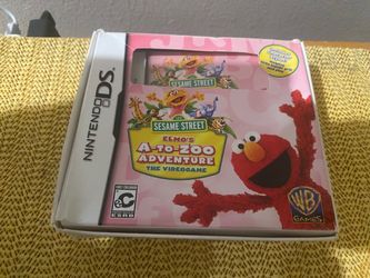 Nintendo DS Sesame Street Elmos A to Zoo Adventure Game