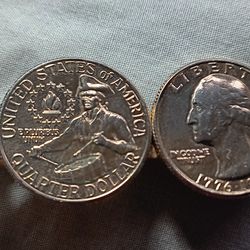 Bicentennial Quarters Moneyclip
