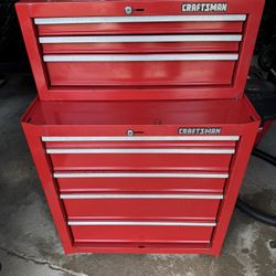 Craftsman Tool Box Chest 8 Drawer Steel Cabinet